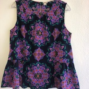 J Crew Light and flowy summer tank